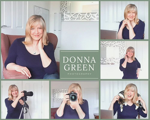 Donna Green Photography headshots collage