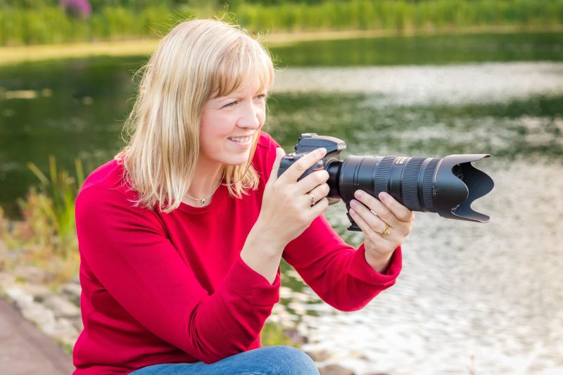 Family photographer Edinburgh with Nikon 70-200 lens