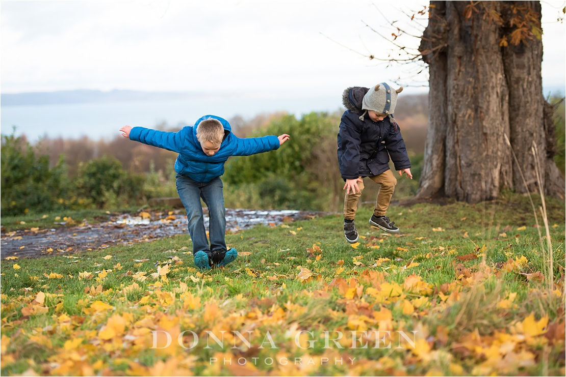 The danger of making assumptions - brand photographer Edinburgh Scotland - small boys jumping in puddles