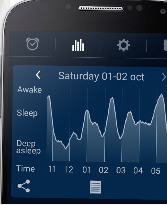 things I've learned this year - to us Sleep Cycle phone app - screen shot