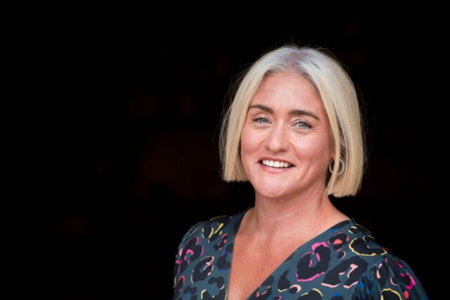 Business headshot portrait of woman in Edinburgh, Scotland