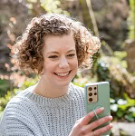 Brand Photographer Edinburgh - woman speaking into phone