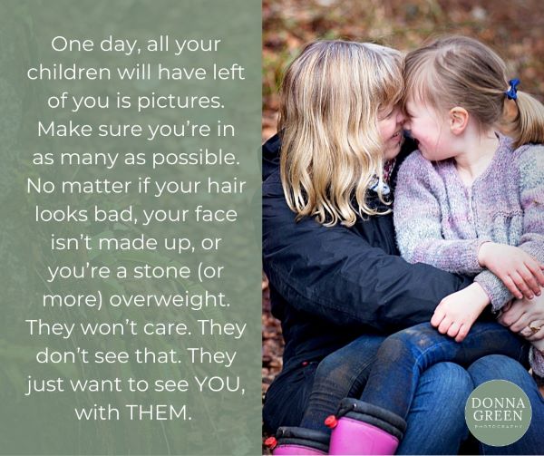 mother and daughter - the importance of being photographed together