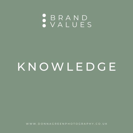 Brand values - knowledge - personal branding photographer Scotland