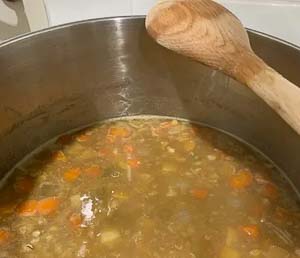 Brand photograph in Scotland of Scotch broth