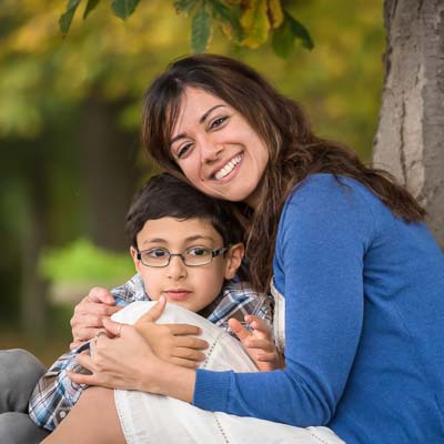 Family photography Edinburgh mum and son