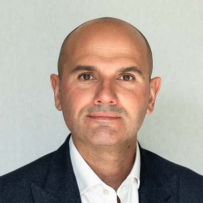 Headshot of man by photographer in Edinburgh Scotland