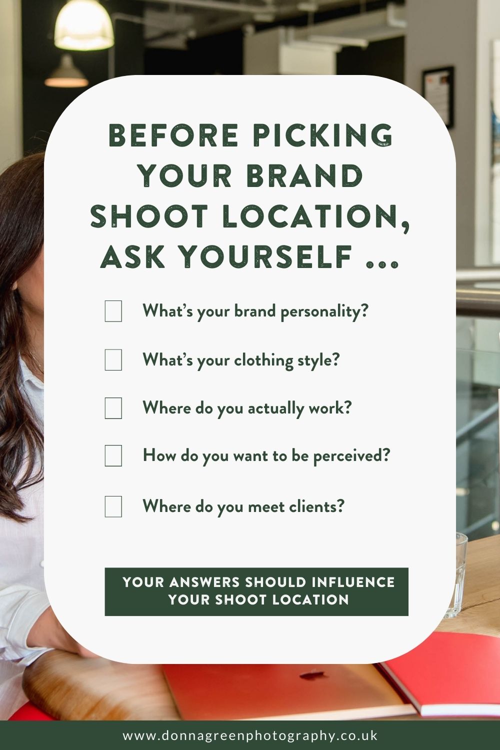 List of things to think about when deciding on the best locations in Edinburgh, Scotland, for brand shoots - make sure your brand photography stands out. 