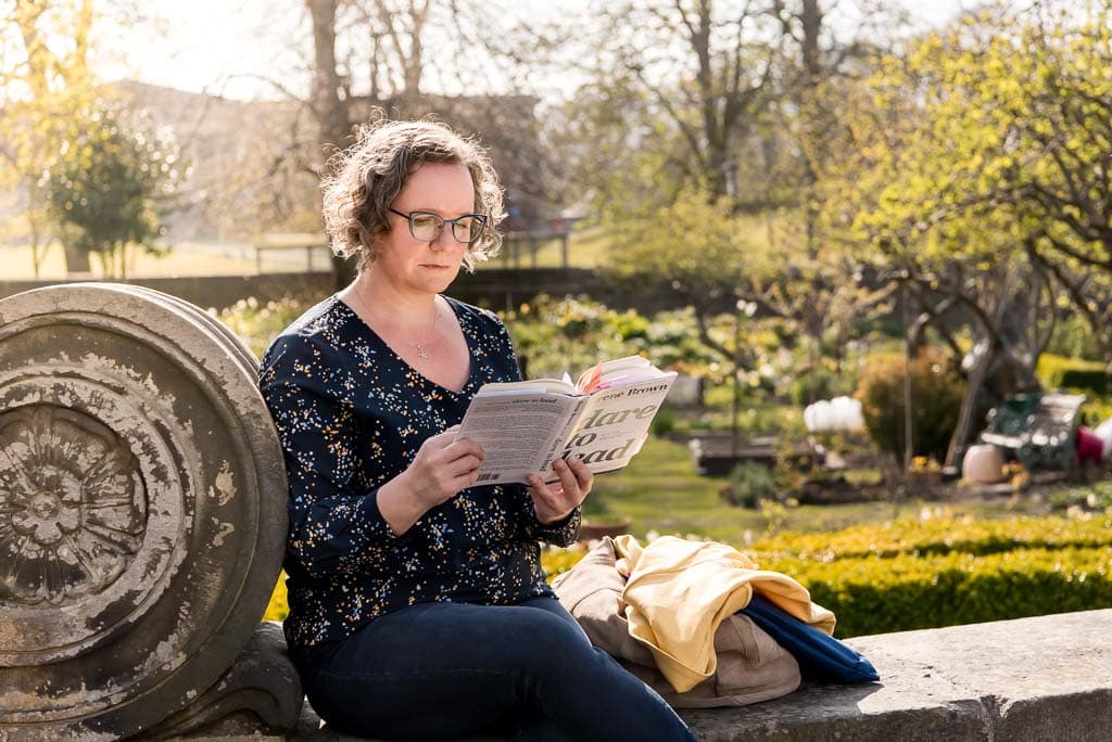 Brand photographer planning a brand photography session in Edinburgh