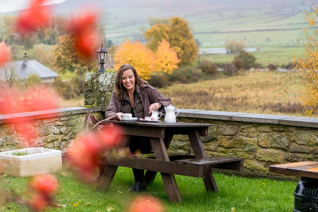 Half day brand photoshoot in Edinburgh for service-based independent professionals, coaches, and consultants across Scotland - consultant in an outdoor setting