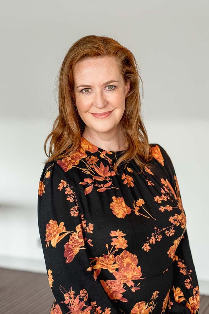 Glasgow brand photography shoot - portrait of business consultant Yvonne Anderson